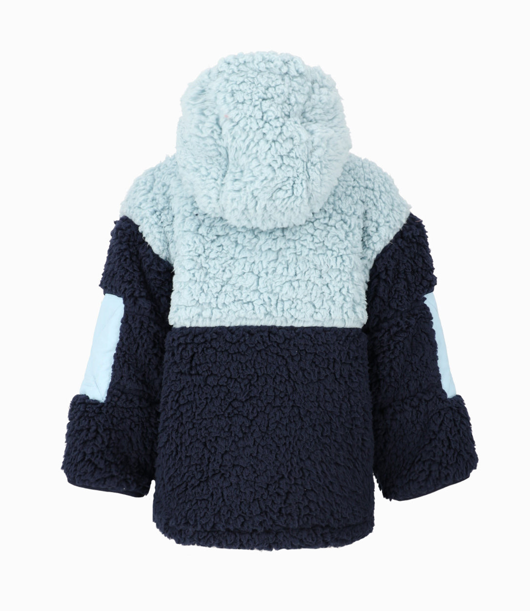 Chaqueta bebé niño sherpa 3 meses / Celeste