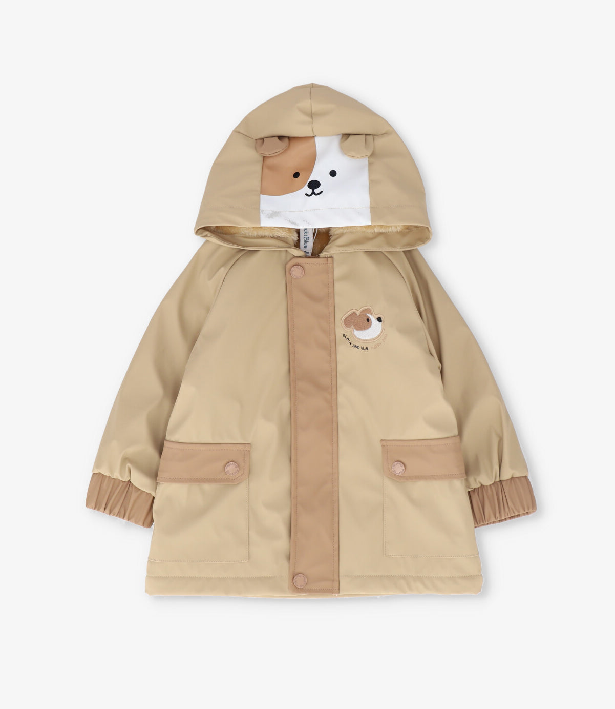 Chaqueta bebé niño engomada 3 meses / Beige