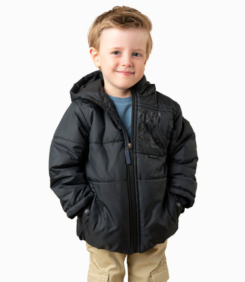 Parka Bebé Impermeable 3 meses / Negro