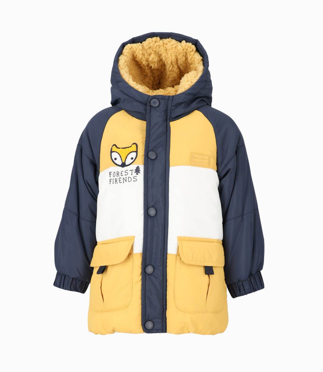Parka bebé niño impermeable 3 meses / Mostaza