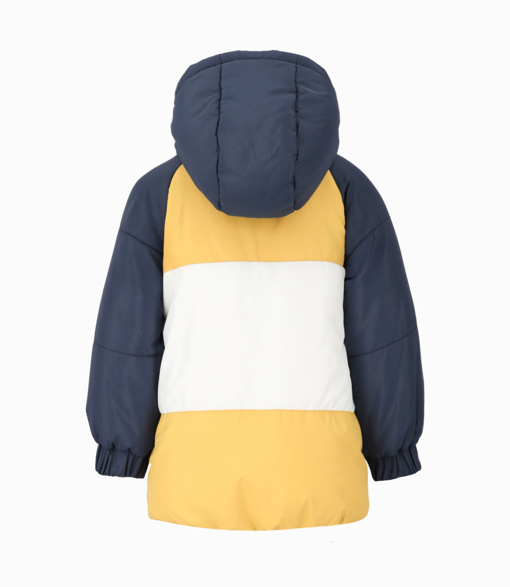 Parka bebé niño impermeable 3 meses / Mostaza