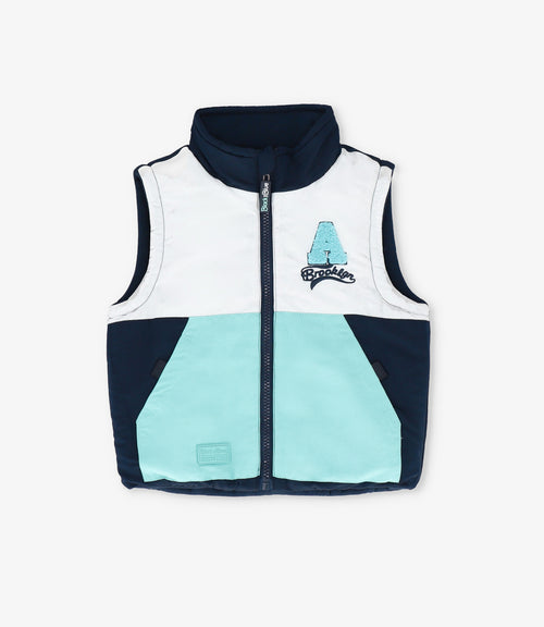 Parka bebé niño reversible