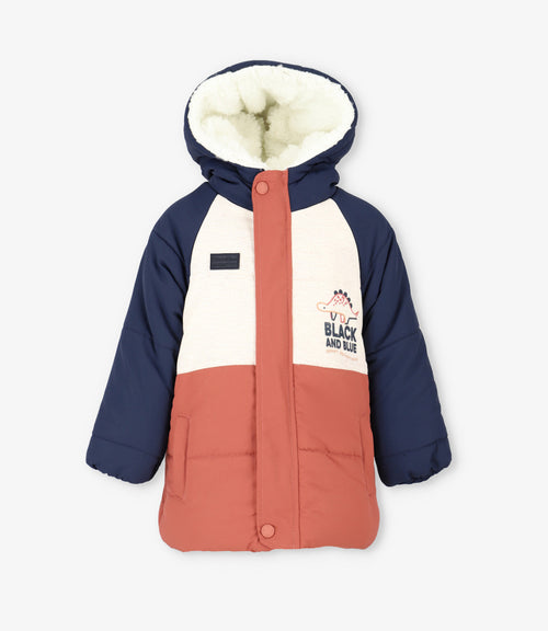 Parka bebé niño repelente al agua 3 meses / Azul Marino