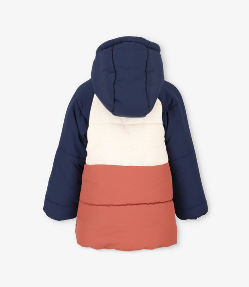 Parka bebé niño repelente al agua 3 meses / Azul Marino