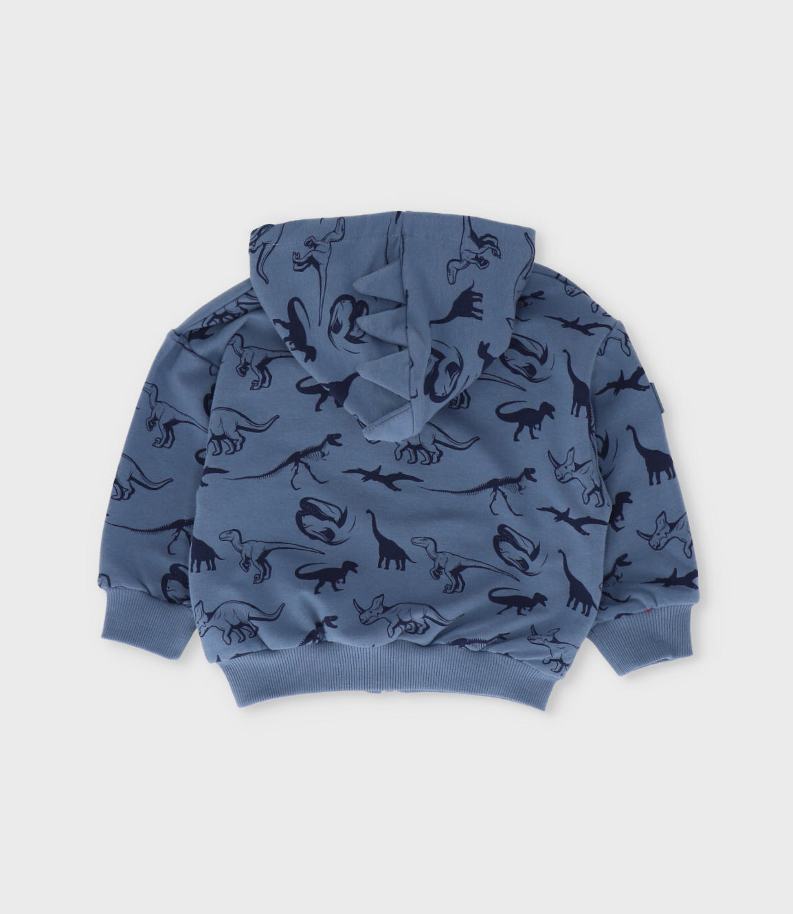 Polerón bebé niño de dinosaurio 3 meses / Azul