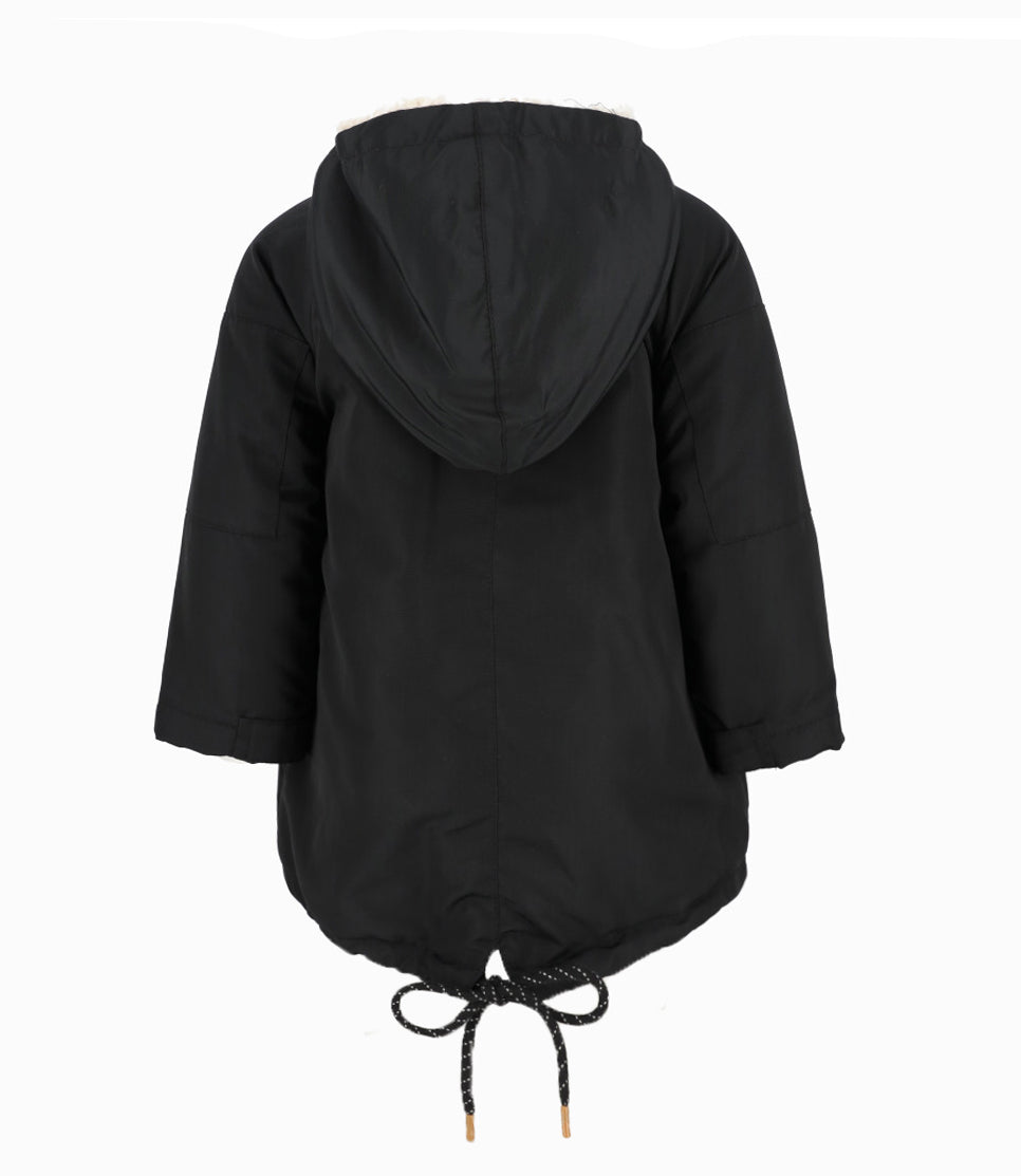 Abrigo Bebé Impermeable 3 meses / Negro