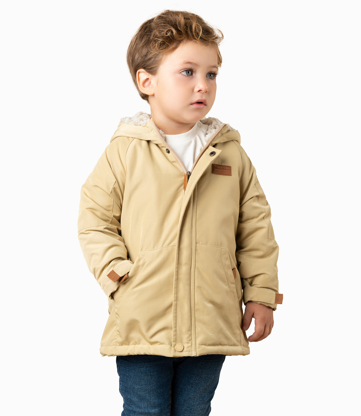 Abrigo Bebé Impermeable - 3 meses / Beige