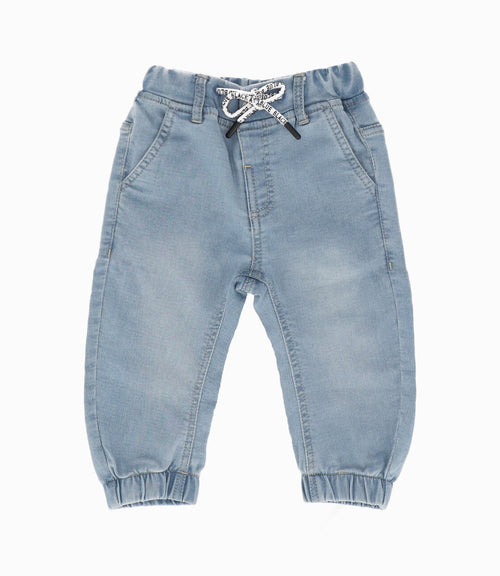 Jeans bebé jogger 3 meses / Celeste