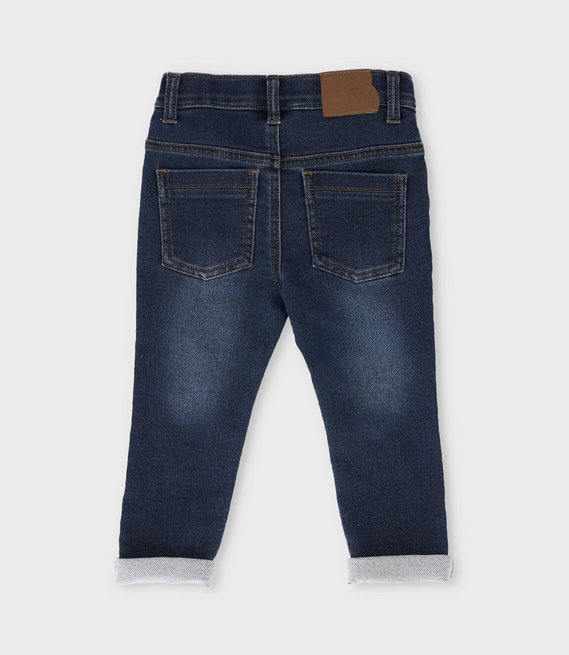 Jeans bebé niño recto 3 meses / Azul Marino