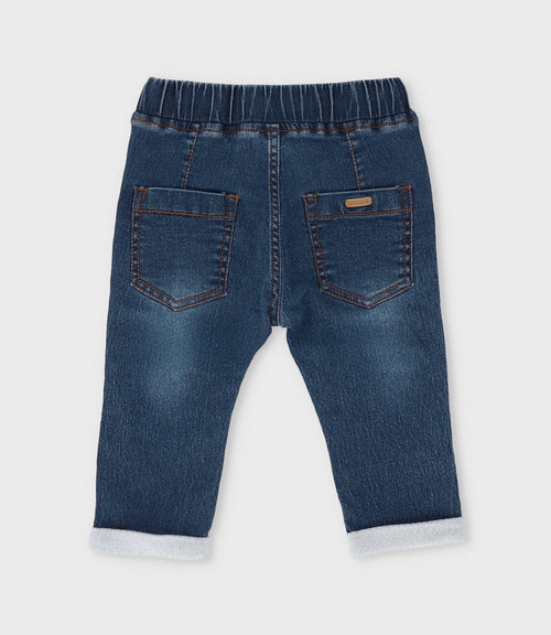 Jeans bebé niño baggy 3 meses / Azul Marino