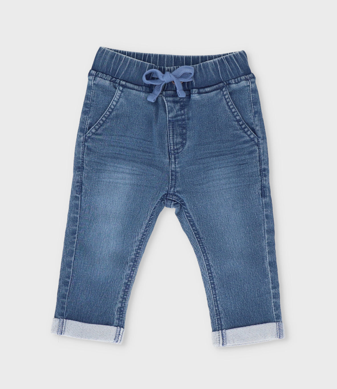 Jeans bebé niño baggy 3 meses / Azul Marino