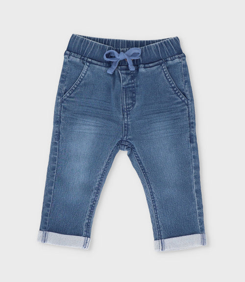 Jeans bebé niño baggy 3 meses / Azul Marino