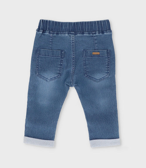 Jeans bebé niño baggy 3 meses / Azul Marino