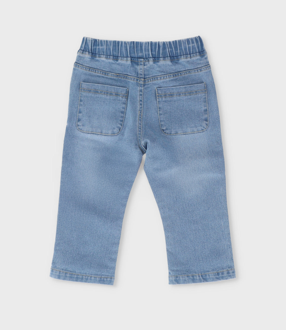 Jeans bebé niño recto 3 meses / Celeste