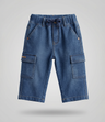 Jeans bebé cargo wide leg