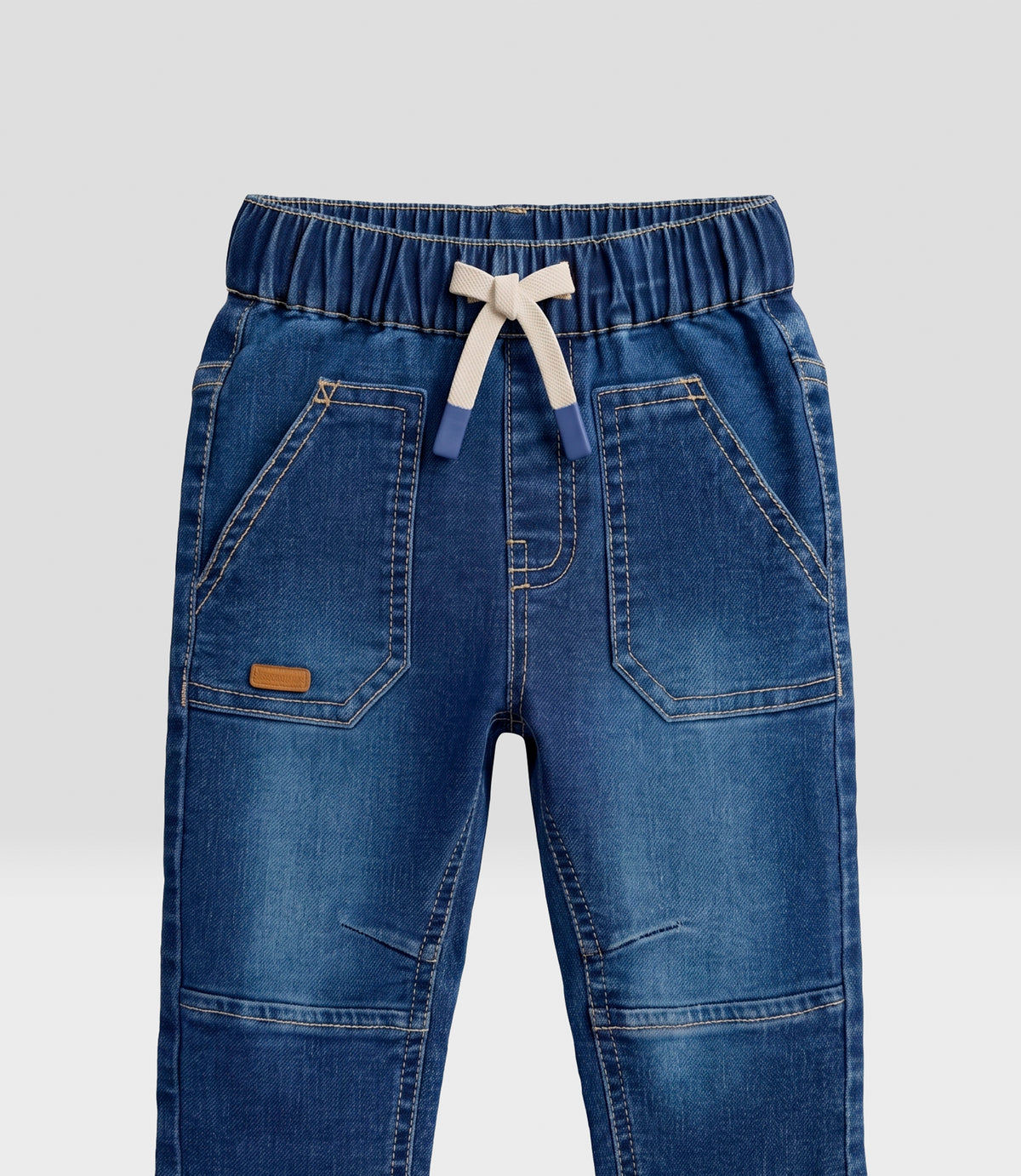 Jeans bebé niño baggy 3 meses / Azul