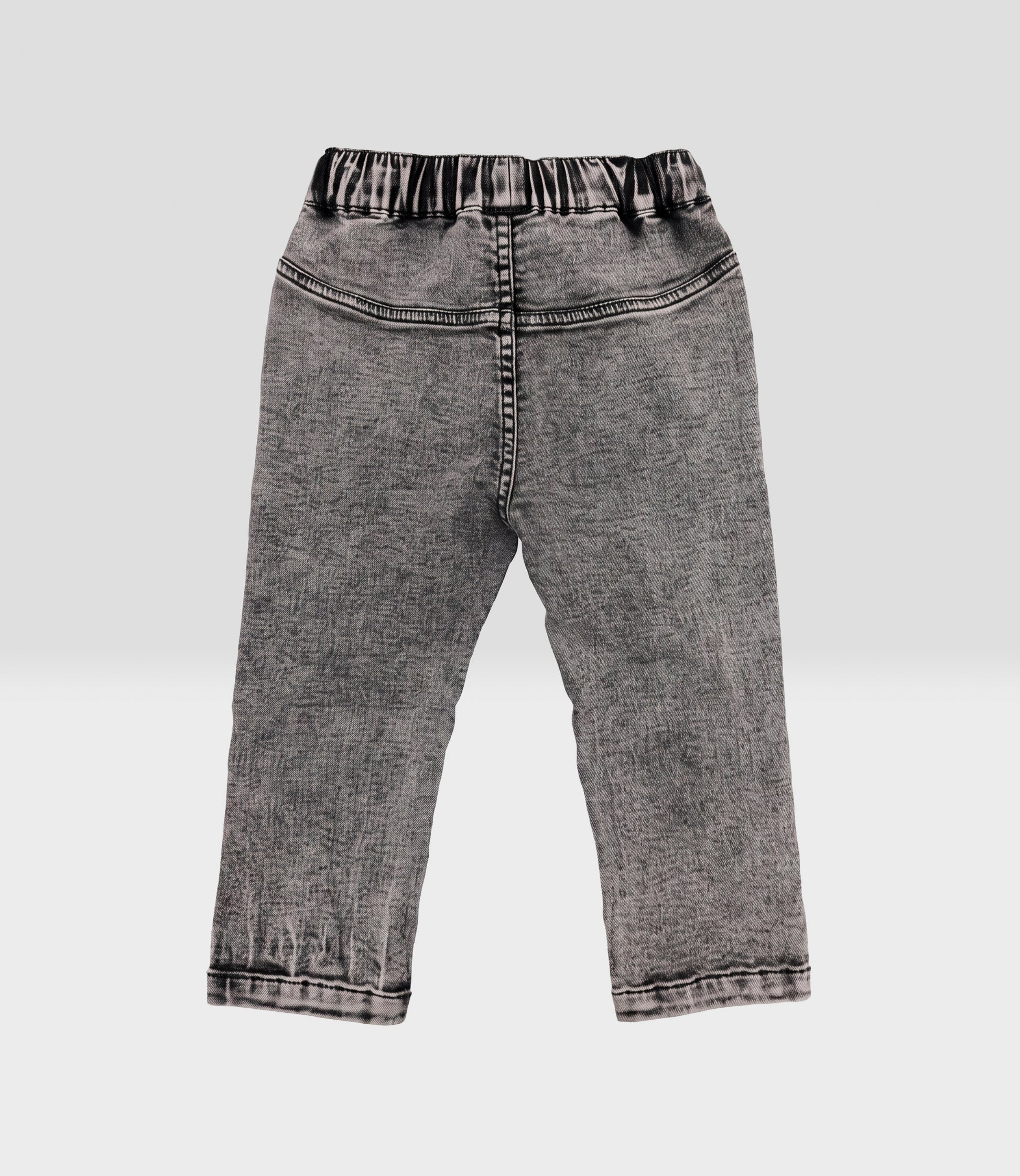 Jeans bebé niño baggy 3 meses / Negro