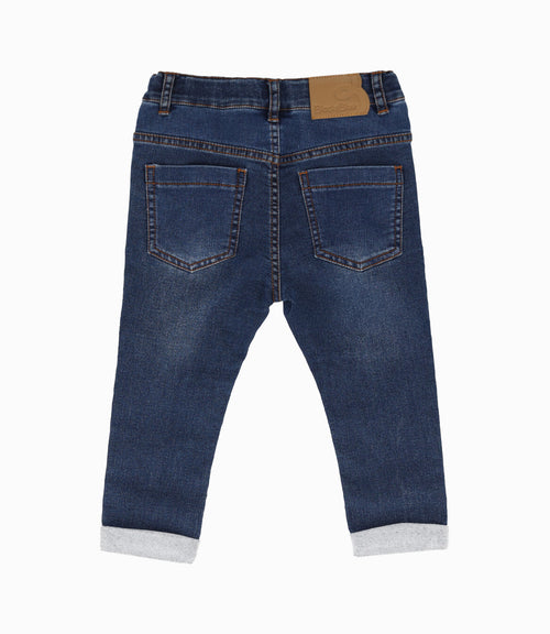 Jeans bebé niño básico 3 meses / Azul Marino