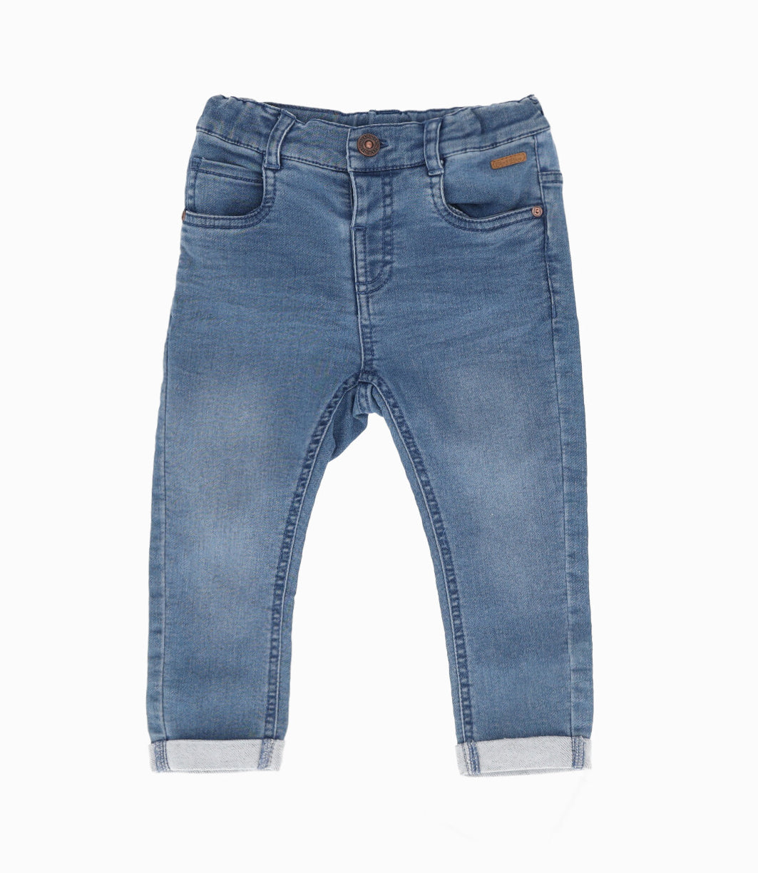 Jeans bebé niño básico 3 meses / Celeste