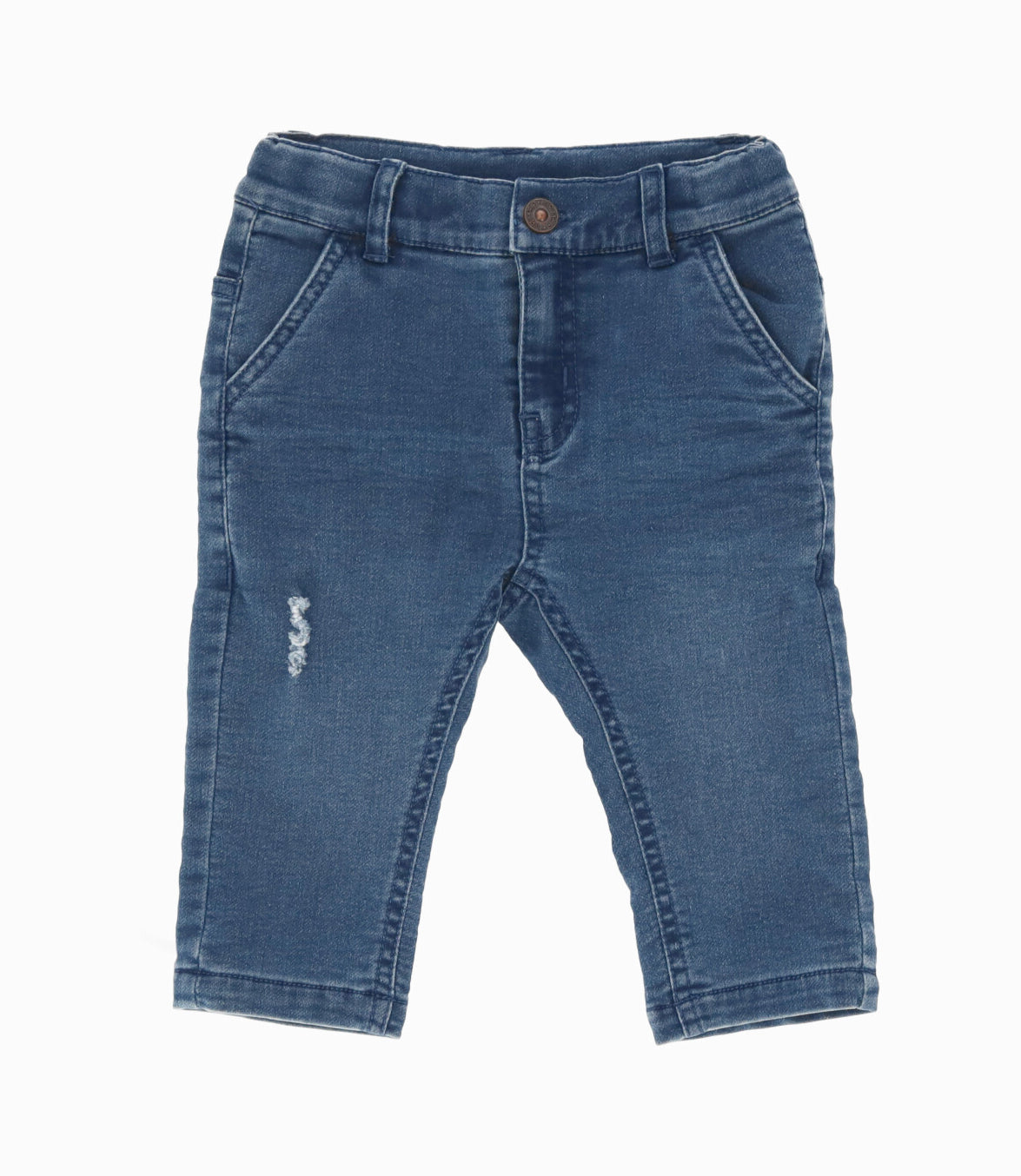Jeans bebé niño básico 3 meses / Celeste