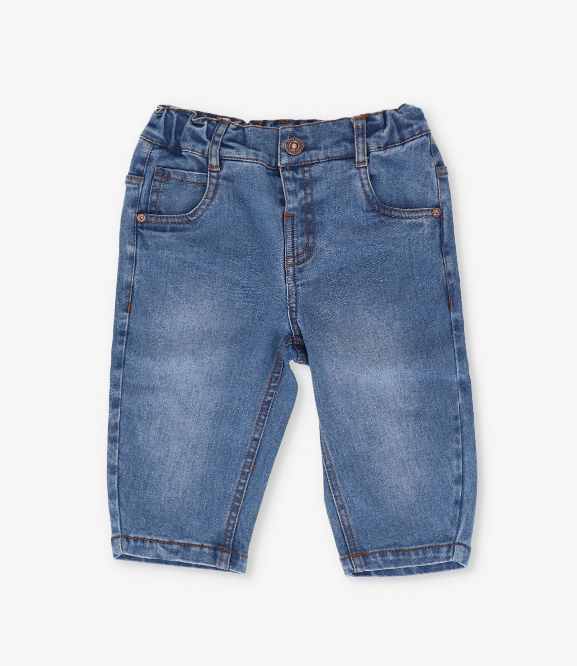 Jeans bebé niño rectos 3 meses / Celeste