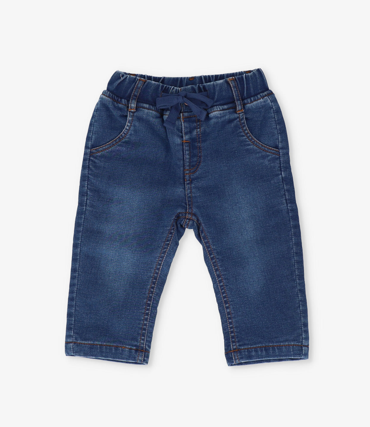 Jeans bebé niño rectos 3 meses / Azul Marino