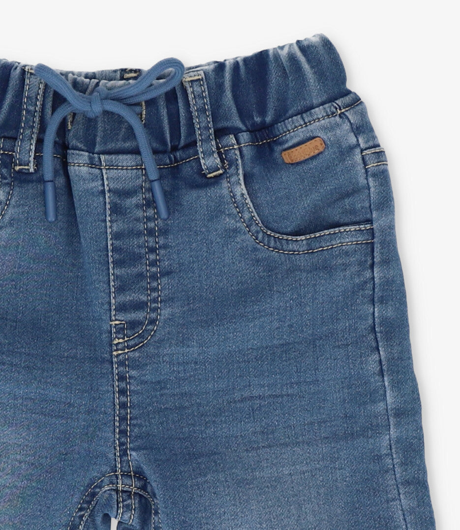 Jeans bebé niño jogger 3 meses / Celeste