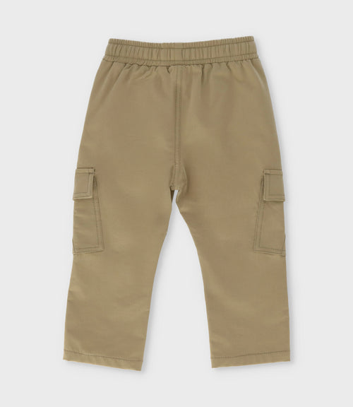 Pantalón bebé niño cargo 3 meses / Beige