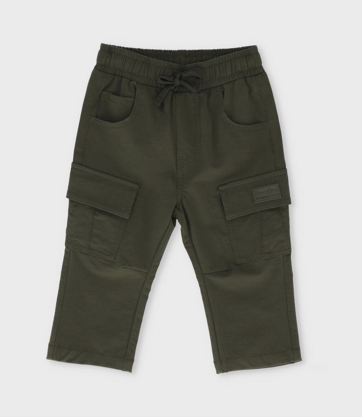 Pantalón bebé niño cargo 3 meses / Verde