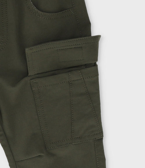 Pantalón bebé niño cargo 3 meses / Verde