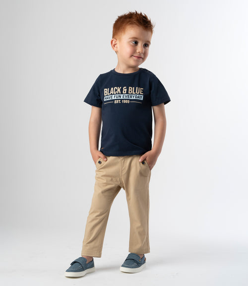 Pantalón bebé niño básico