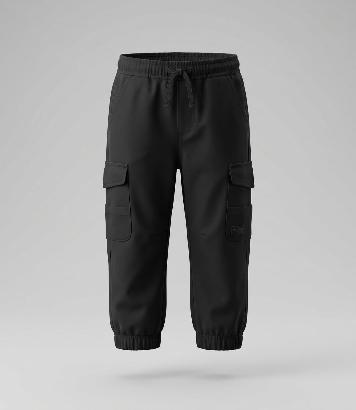 Pantalón bebé jogger 3 meses / Negro