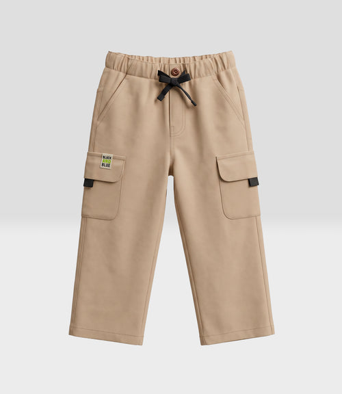 Pantalón bebé niño cargo 3 meses / Beige