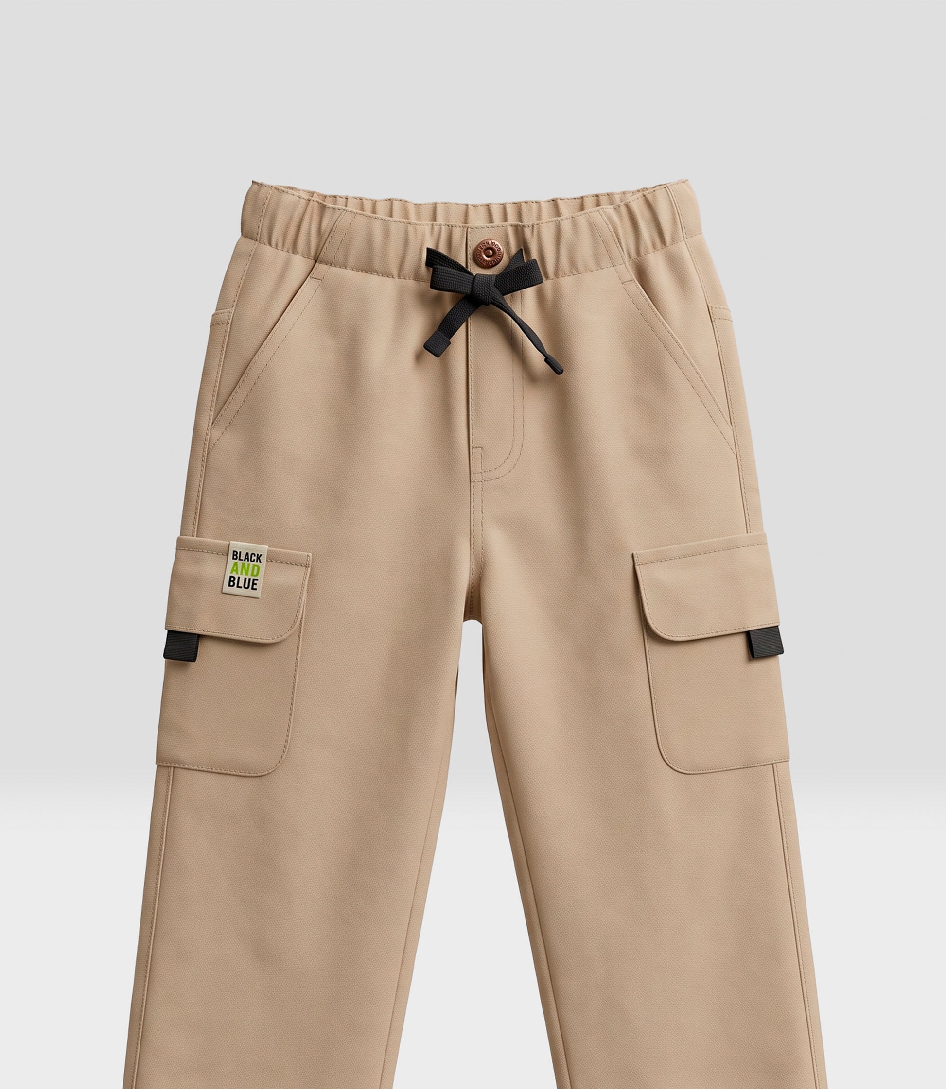 Pantalón bebé niño cargo 3 meses / Beige