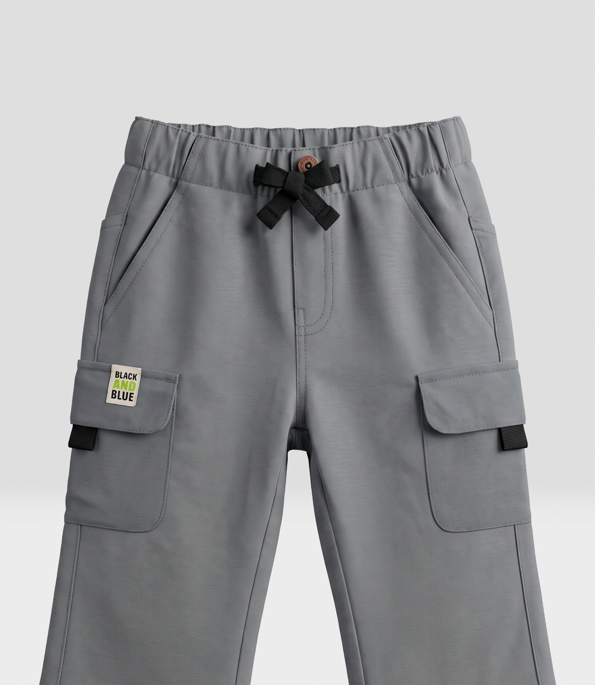 Pantalón bebé niño cargo 3 meses / Gris