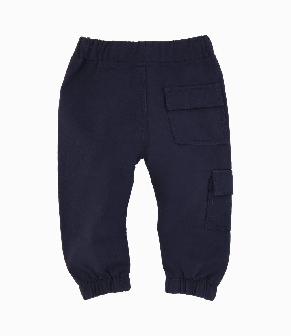 Pantalón bebé cargo 3 meses / Azul Marino