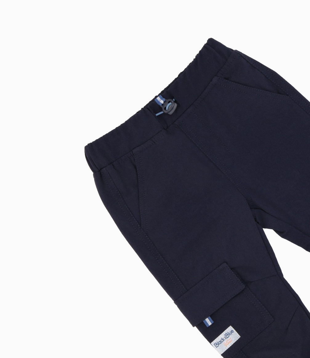 Pantalón bebé cargo 3 meses / Azul Marino