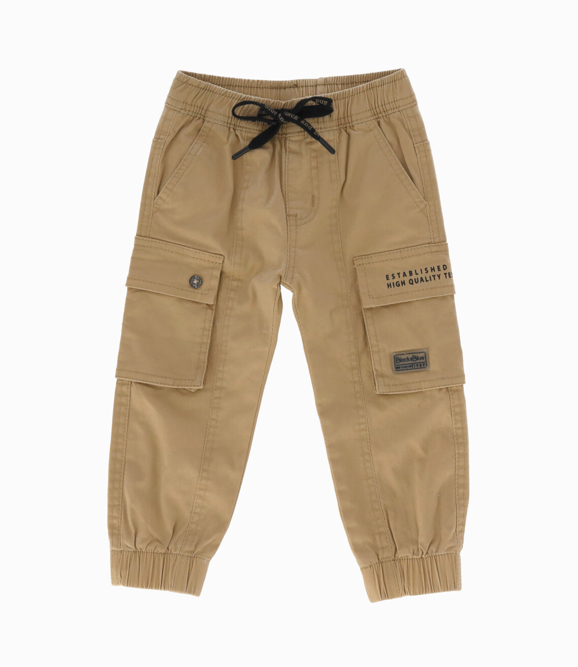 Pantalón bebé niño jogger 3 meses / Beige