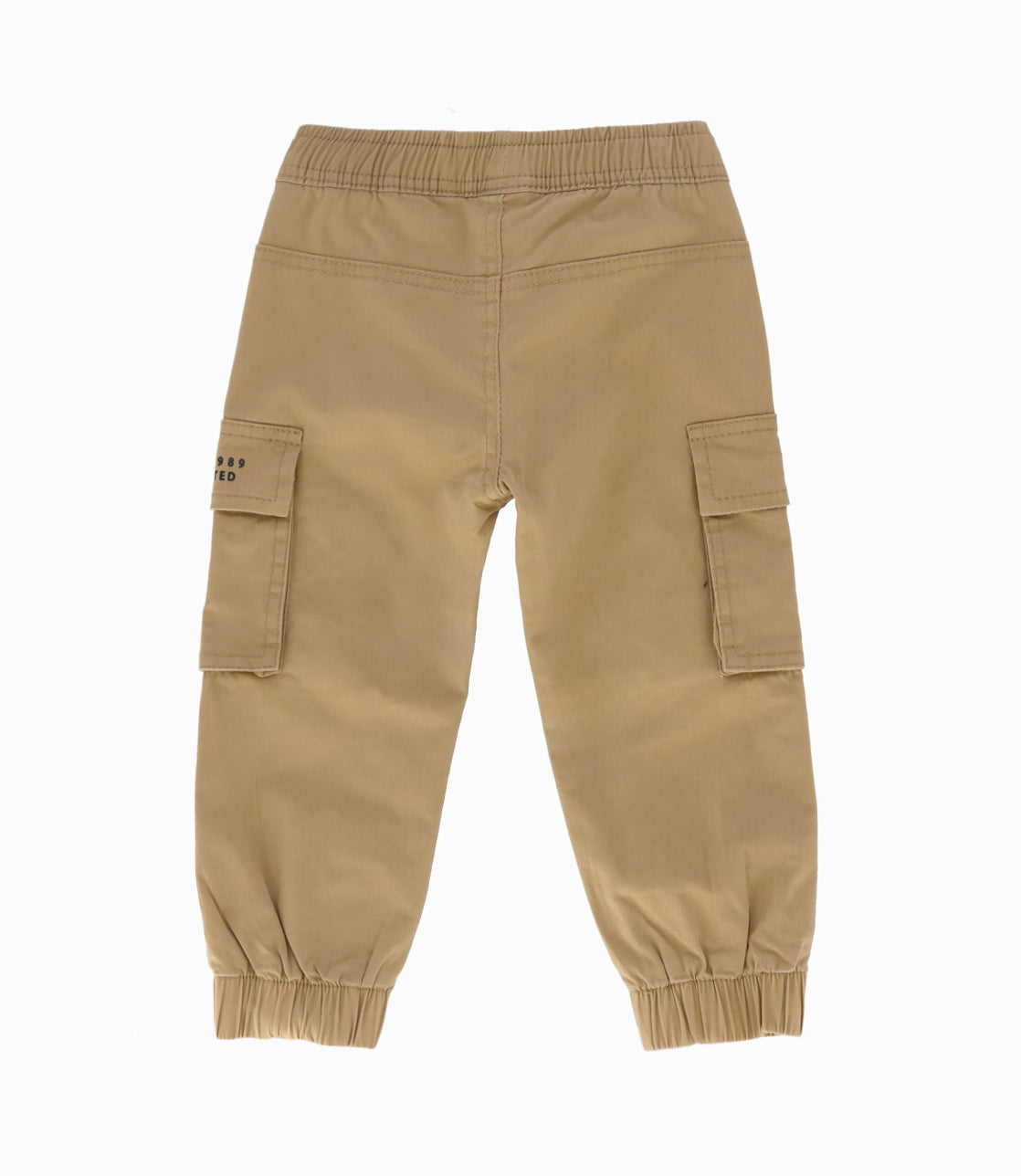 Pantalón bebé niño jogger 3 meses / Beige