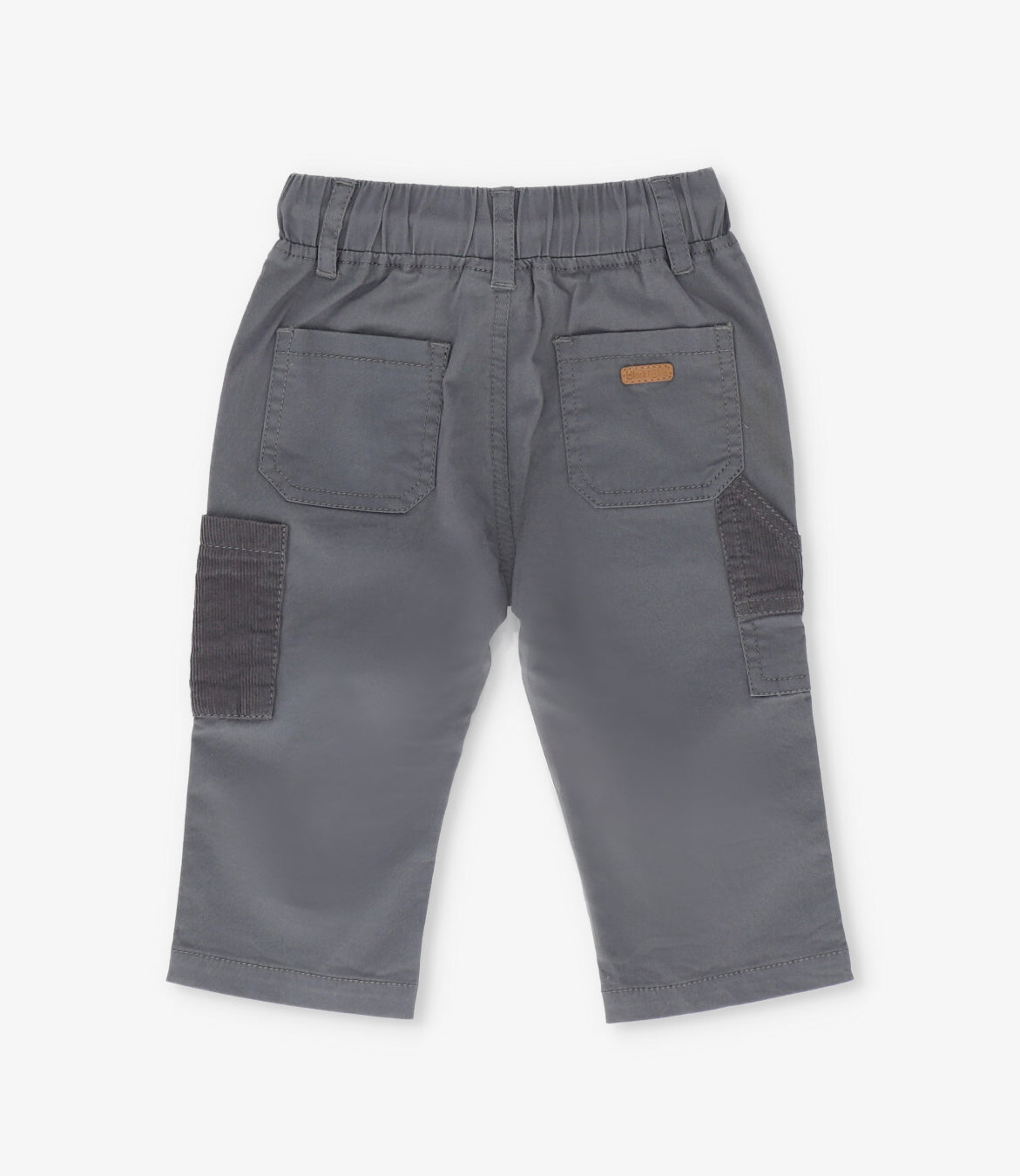 Pantalón bebé niño baggy 3 meses / Gris