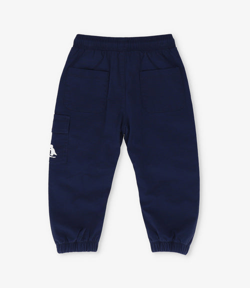 Pantalón bebé niño jogger 3 meses / Azul Marino