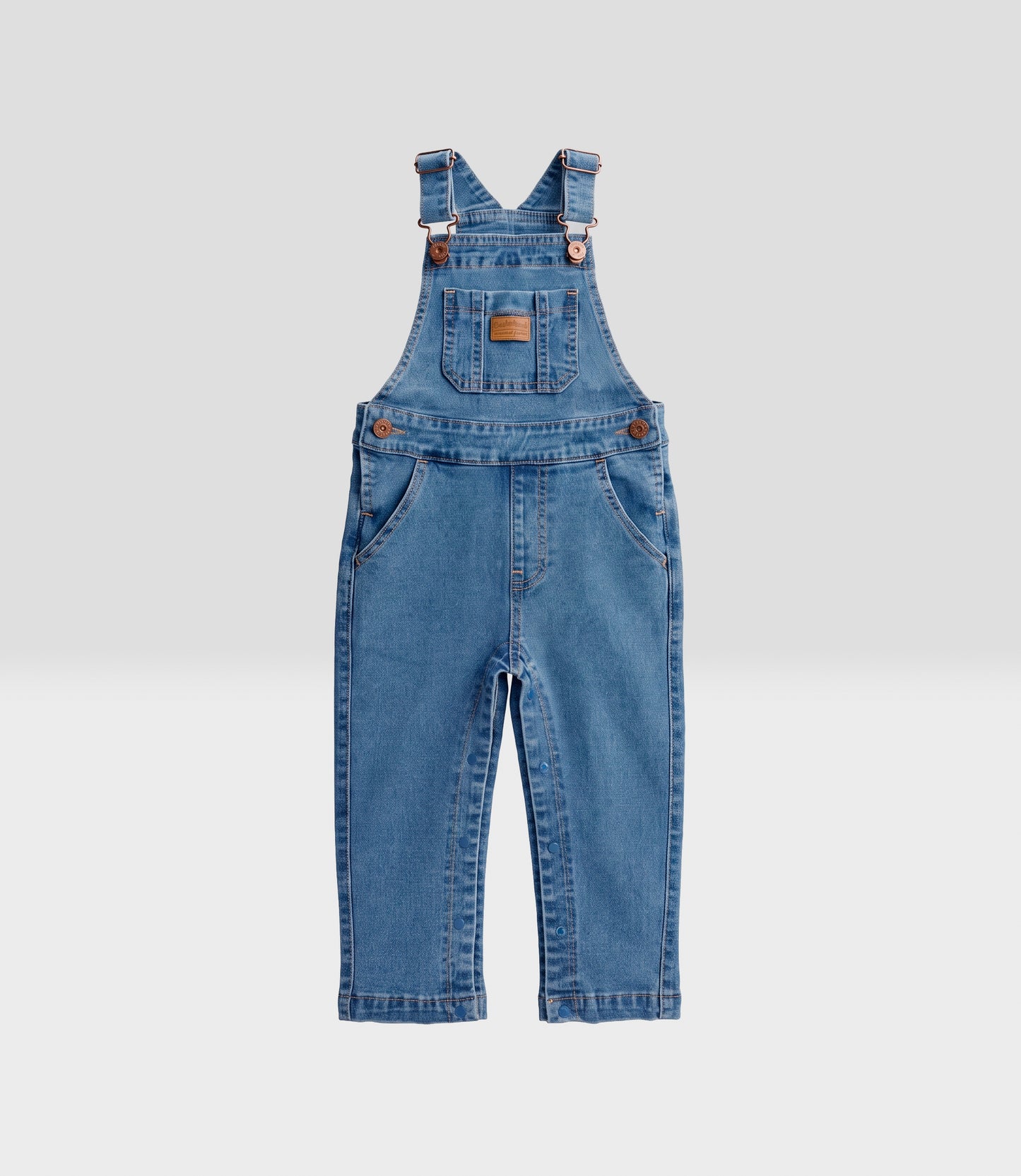 Jardinera bebé niño denim 3 meses / Azul