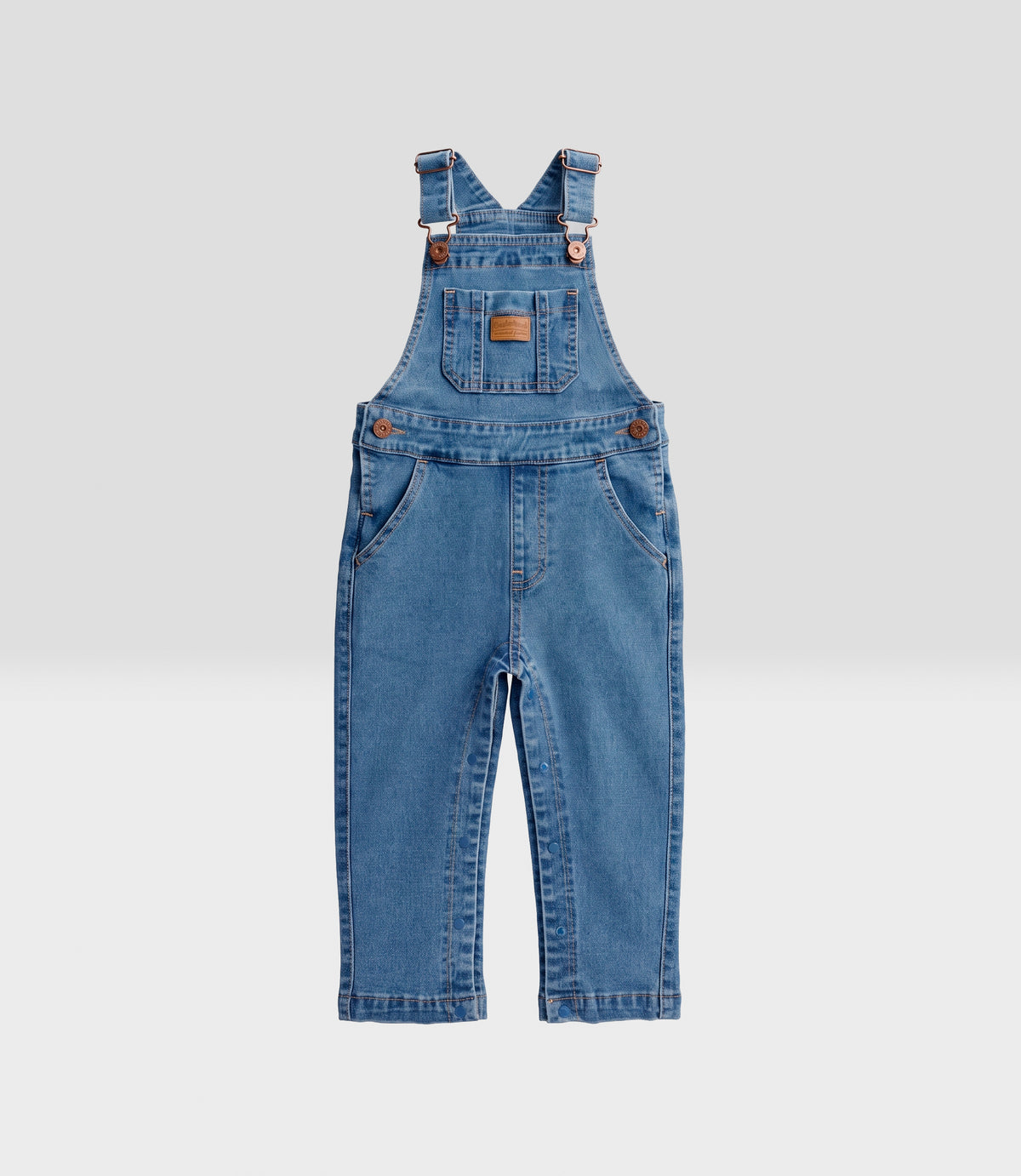 Jardinera bebé niño denim 3 meses / Azul