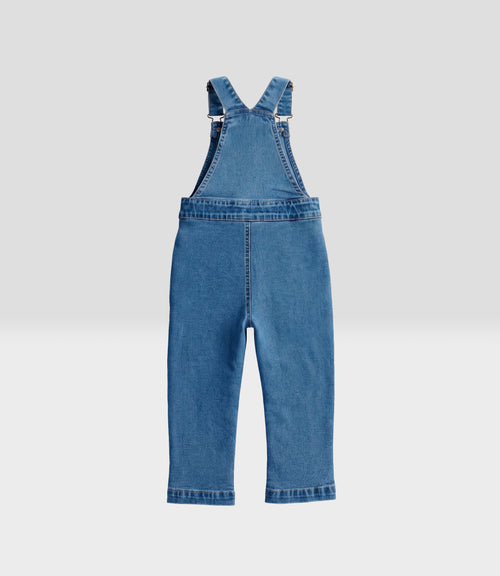 Jardinera bebé niño denim 3 meses / Azul