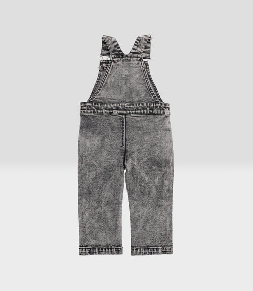 Jardinera bebé niño denim 3 meses / Gris