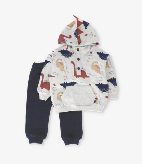 Buzo bebé niño con dinosaurios 3 meses / Crudo