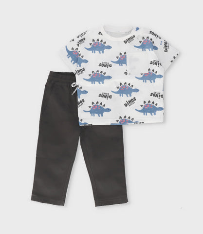Conjunto bebé niño dinos