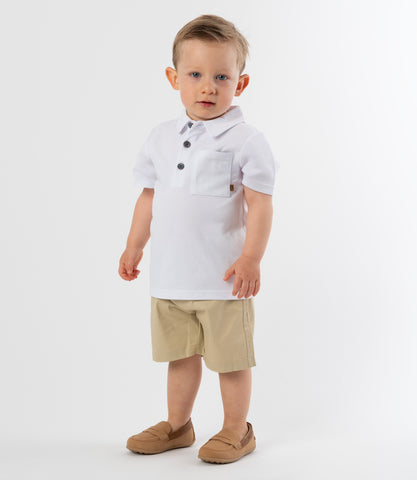 Conjunto bebé niño piqué