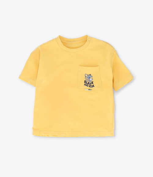 Conjunto bebé niño básico 3 meses / Mostaza