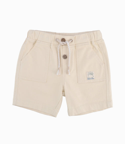 Bermuda Bebé Con Suspensores Desmotables 3 meses / Beige